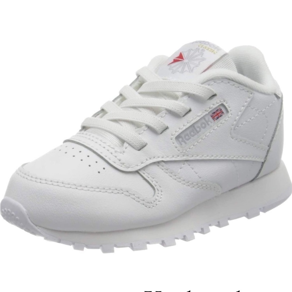 White Reebok sneakers